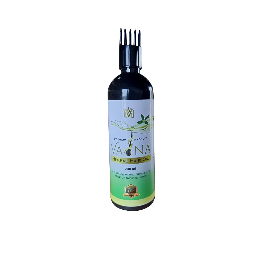 Herbal VANA Hair Oil 200 ml | Super Saver Pack Of 2 (400 ml) 